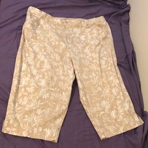 Capri shorts size 26w